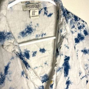 Tie Dye Linen Shirt